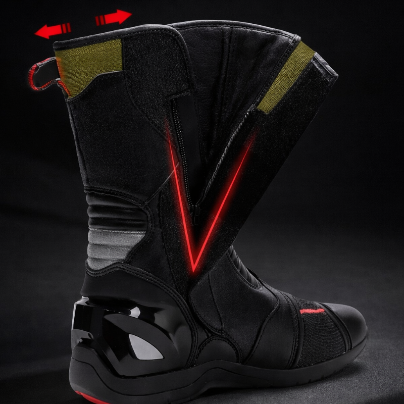 biker motorcycle boots